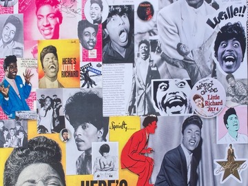 Selling with online payment: LITTLE RICHARD CUSTOM POSTERS 