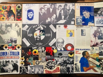 Selling with online payment: 50s + 60s  (4) GREAREST SONGWRITERS EVER TRIBUTE POSTER !!