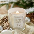  : Alpine Christmas Candle: Fir Trees + Pine + Cinnamon
