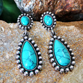 Comprar ahora: 30 Pairs of Silver Plated Turquoise Vintage Earrings for Women