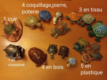 Vente: Collection de tortues miniatures