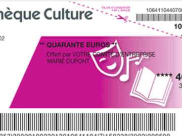 Vente: Chèques Culture Up (200€)