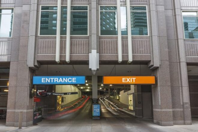 Chicago IL, River North, Covered Parking Near Many Attractions