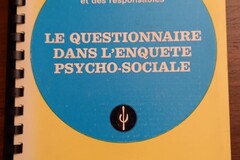 Vente: LE QUESTIONNAIRE DANS L'ENQUETE PSYCHO SOCIALE