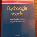 Vente: PSYCHOLOGIE SOCIALE
