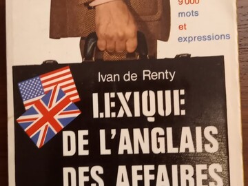 Vente: LEXIQUE DE L'ANGLAIS DES AFFAIRES