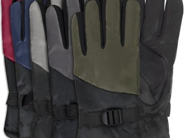 Comprar ahora: Adult Winter Color Block Gloves - 5 Assorted Colors