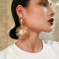 Buy Now: 30 Pairs of Trendy Geometric Round Gold Earrings