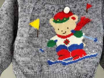 Selling: Toddler Christmas Ski Teddy Bear 