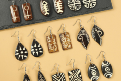 Buy Now: 30 Pairs of Vintage Ethnic Character Engraved Women's Earrings
