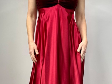Selling: 90’s Velvet and Satin Evening Gown