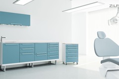 Nieuwe apparatuur: Zilfor meubel voor behandelkamer en sterilisatie