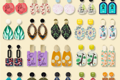 Buy Now: 50 Pairs Fashion Geometric Irregular Female Earrings