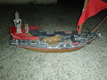 Biete Hilfe: Piratenschiff / Walfänger, Spielzeug, ca. 60cm lang