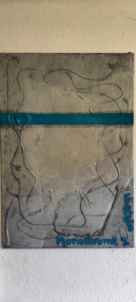 Tableau imprimé New York 106x35 cm en TBE