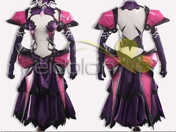 Selling with online payment: New DATE A LIVE Yatogami Tohka Princess Sexy Dress+Armor women