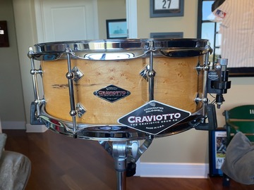 Selling with online payment: Reduced $1600 Craviotto Ltd. Edition signed by Craviotto