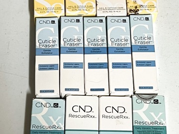 Liquidation & Wholesale Lot: 13 CND Nail & Cuticle Treatments