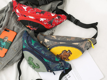 Buy Now: 9pcs cartoon dinosaur purse small satchel children's purse