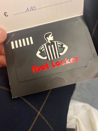 5% carte cadeau Foot Locker