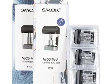  : SMOK Mico Replacement Pods - 3 Pack