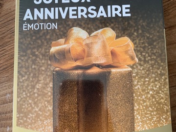 Vente: Coffret Wonderbox "Joyeux anniversaire Emotion" (49,90€)