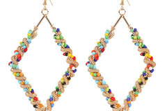 Buy Now: 40 Pairs of Fashion Geometric Earrings for Women