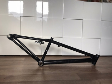 verkaufen: BMX Oldschool DK Rahmen schwarz 20 Zoll 4130 Chromoly Stahl