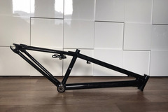 verkaufen: BMX Oldschool DK Rahmen schwarz 20 Zoll 4130 Chromoly Stahl