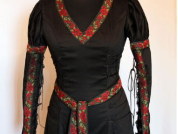 Selling with online payment: Witch Dress, Black Fantasy Dress