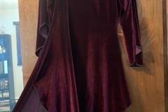 Selling with online payment: Super Soft Velvet High Low Renaissance Dress