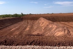 Service: Dirt work and pad construction services