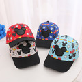 Comprar ahora: 20pcs cartoon graffiti cap color matching Mickey baseball cap