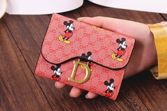 Comprar ahora: 25pcs Mickey lady purse short change card wallet