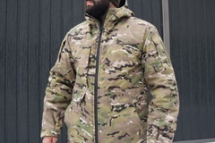 Виробники: Куртка тактична бушлат зимова для ЗСУ Softshell мультикам Ukr Cos