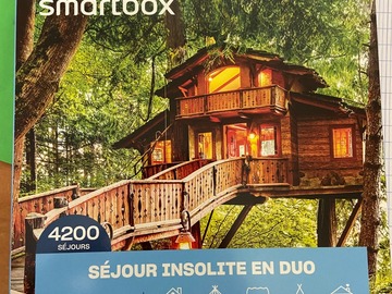 Vente: Coffret Smartbox "Séjour insolite en duo" (69,90€)