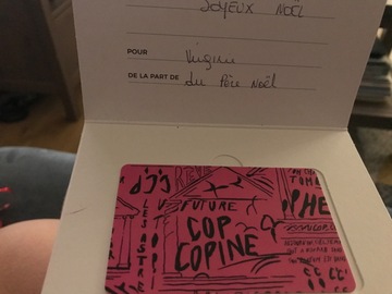 Vente: Carte cadeau Cop copine (160€)