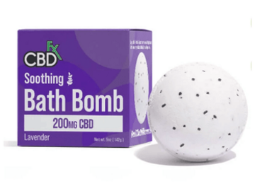  : CBDfx - CBD Bath - Soothing Lavender Bath Bomb - 200mg