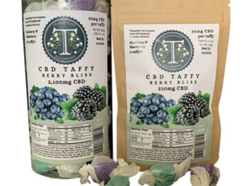  : Tranquility Tea Company - CBD Edible - Berry Bliss Taffy - 35mg