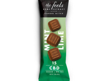  : The Feels - CBD Edible - Mint Lime Carob Truffley Treats - 15mg