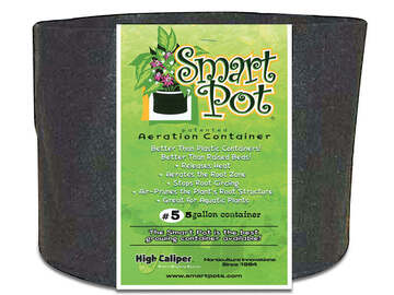  : Smart Pot Black Growing Container 5 Gallon