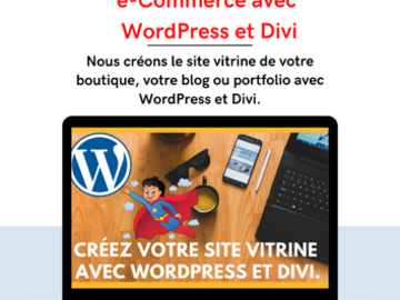 Services en Freelance: Web Developer E-commerce Store & Blog based in France