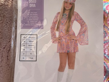 FREE: Diva Disco Fancy Dress - Age 6-8