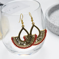 Buy Now: 50 pairs of braided wound earrings fan shaped vintage earrings