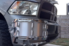 Selling with online payment: Brunson Percussion Aluminum Snare Drum