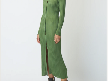Selling: Amber Dress - Moss Green