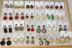 Buy Now: 100 pairs of vintage copper earrings s925 silver quality earrings