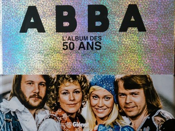 Vente: Livre 50 ans ABBA + Cd 