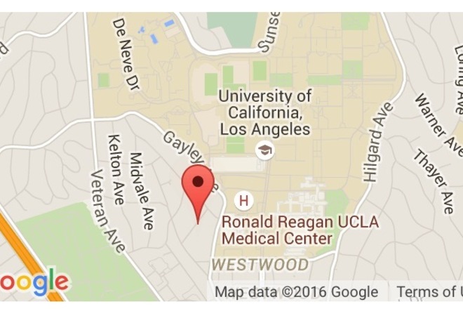 Los Angeles, Park and walk to the UCLA campus (in Westwood)