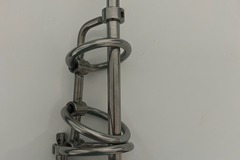 Selling: Chastity Cage Male -50mm ring long length with urethra plug